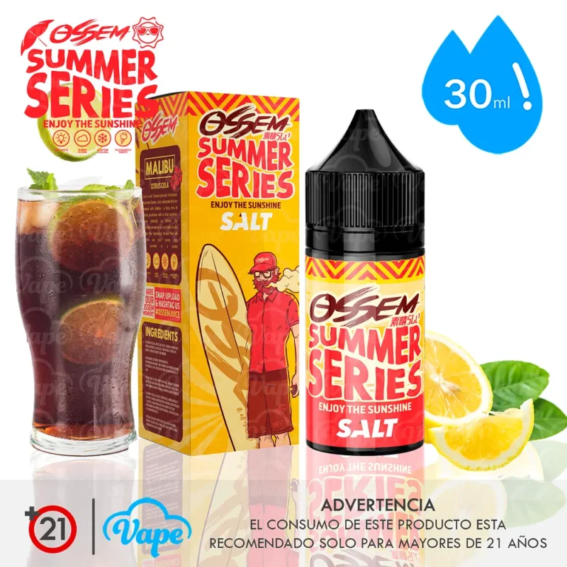 Ossem Summer Salt – Malibu 30ml
