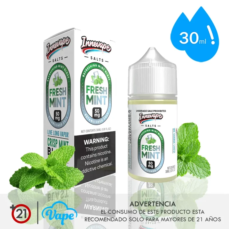 Innevape Salt – Fresh Mint 30ml