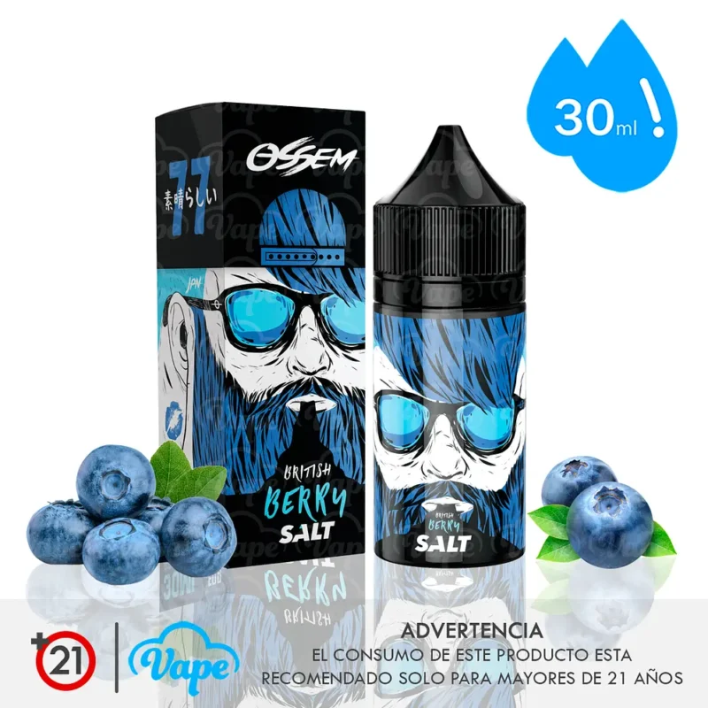 Ossem Fruity Salt – British Berry 30ml