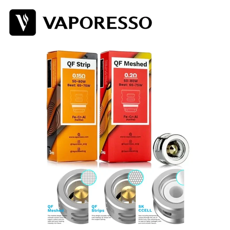 Resistencia Vaporesso QF SKRR