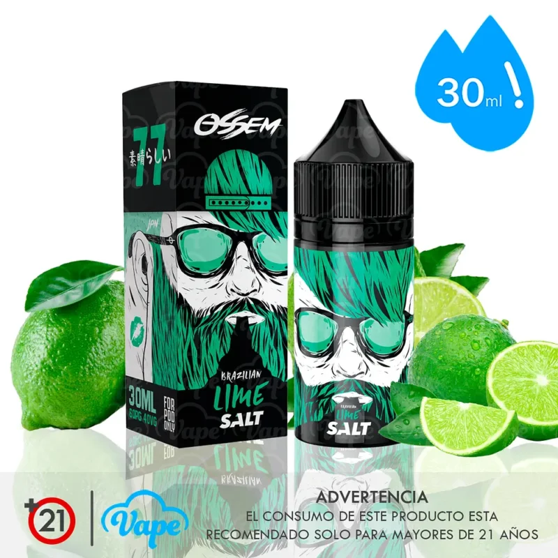 Ossem Fruity Salt – Brazilian Lime 30ml
