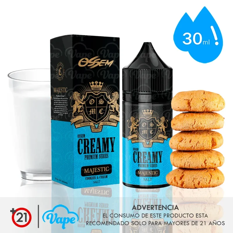 Ossem Creamy Salt – Majestic 30ml