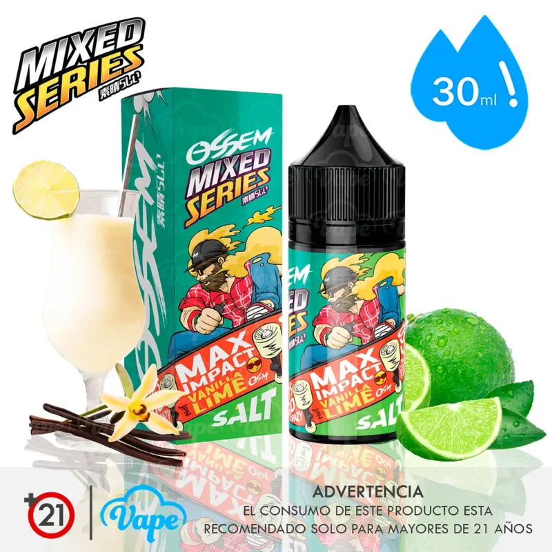 Ossem Mixed Salt – Max Impact 30ml