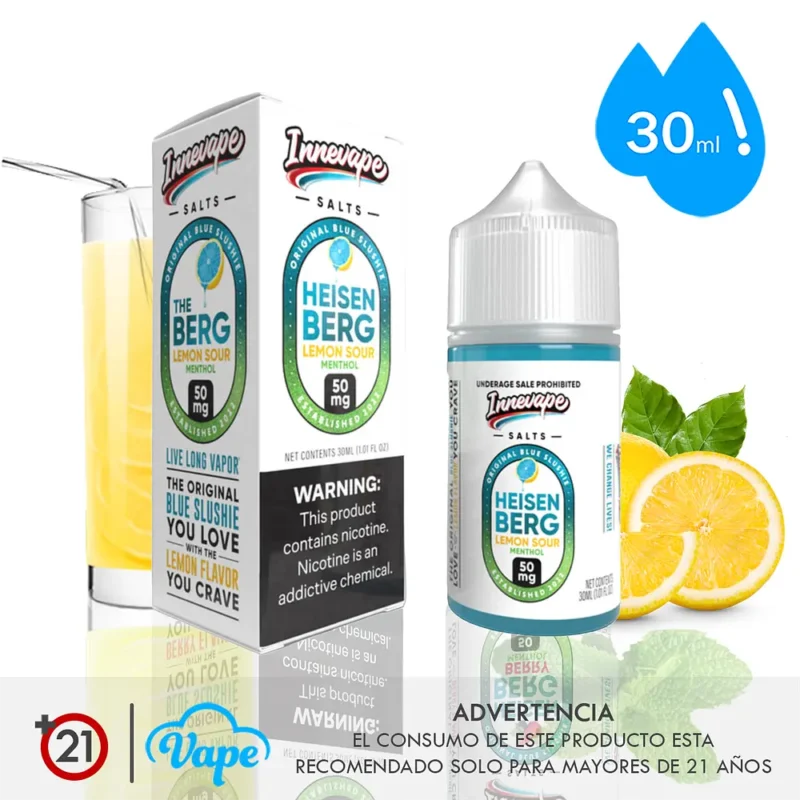 Innevape Salt – Heisenberg Lemon Sour 30ml