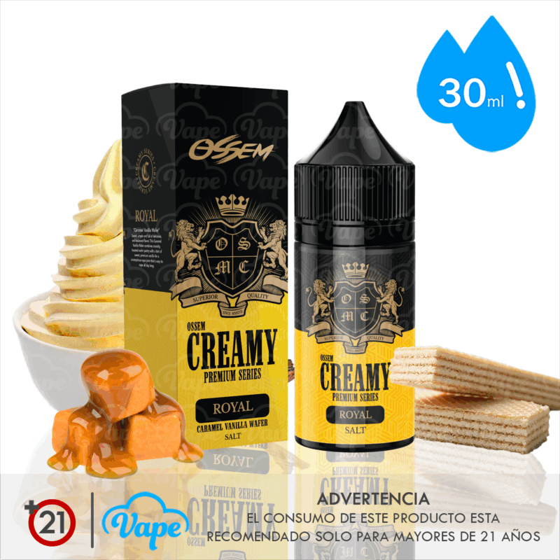 Ossem Creamy Salt – Royal 30ml