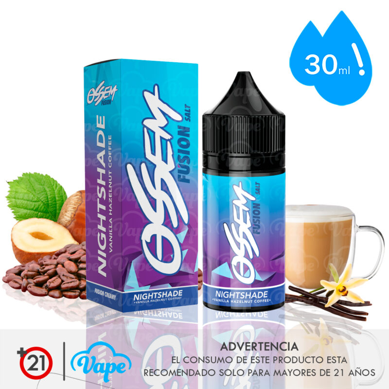 Ossem Fusion Salt – Nightshade 30ml
