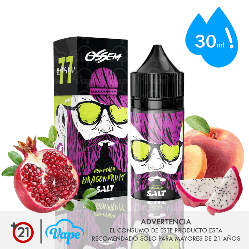 Ossem Fruity Salt – Pompeach Dragonfruit 30ml