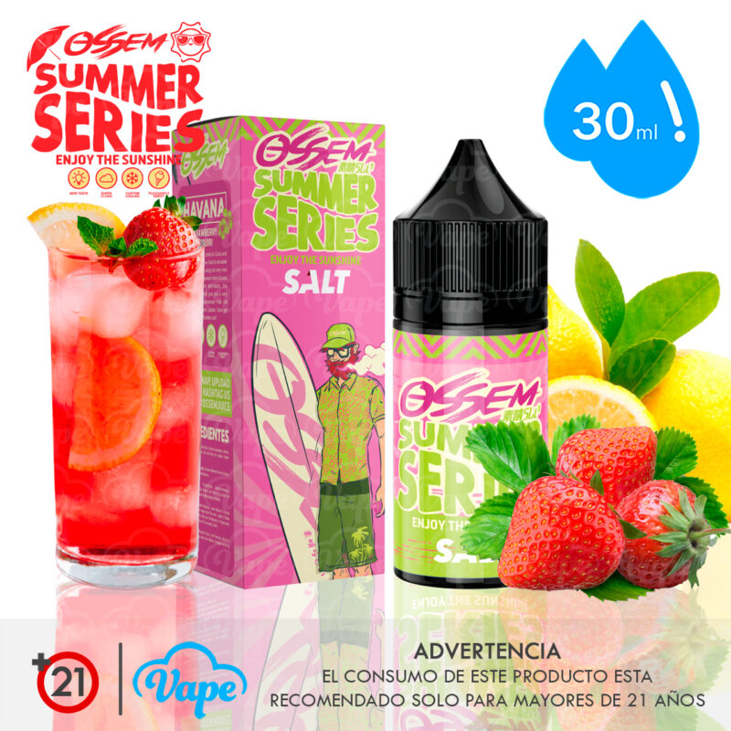 Ossem Summer Salt – Havana 30ml