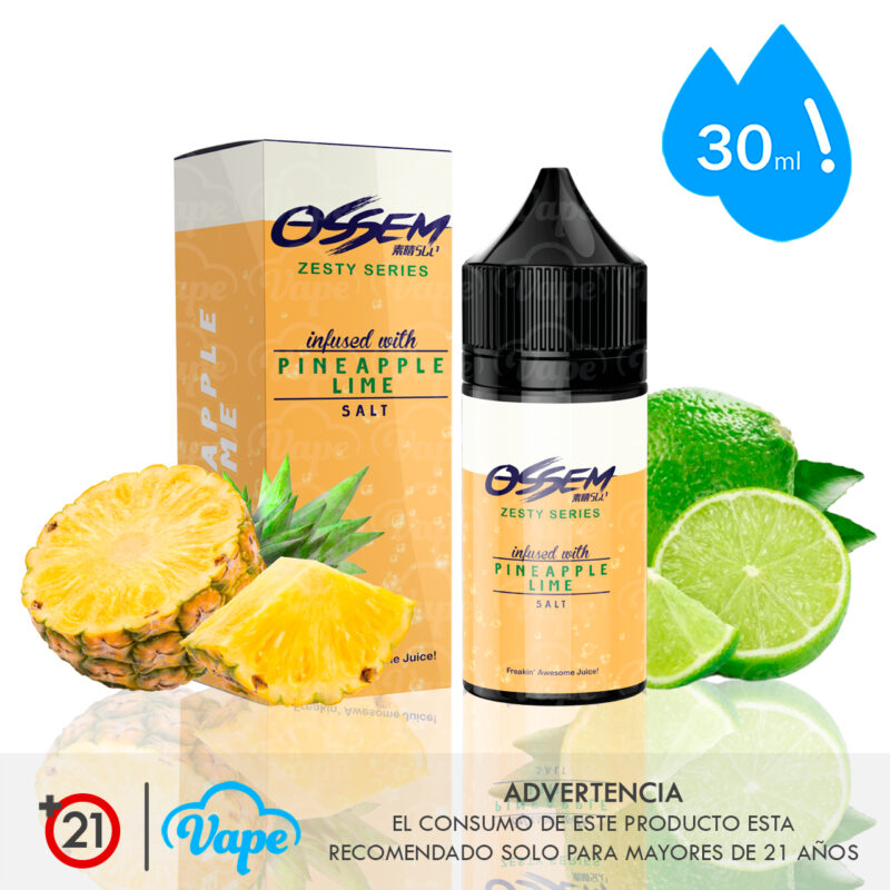 Ossem Zesty Salt – Pineapple Lime 30ml