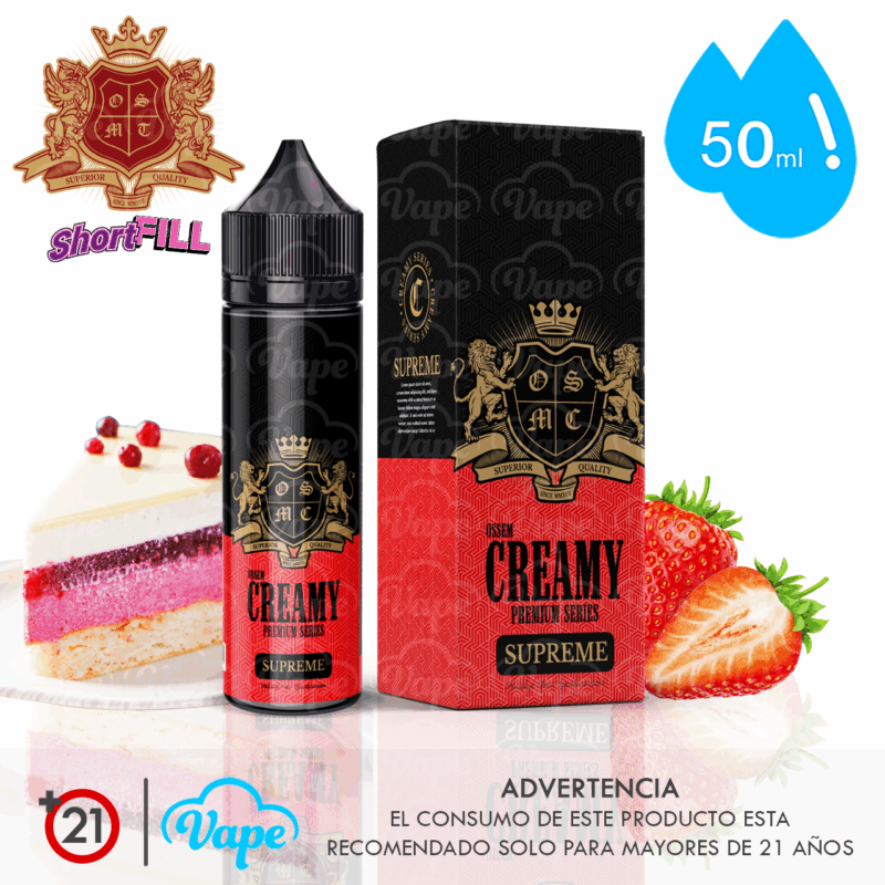 Ossem Creamy – Supreme Shortfill 50ml