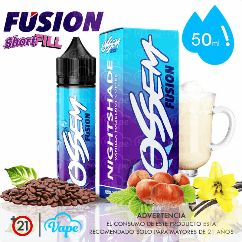 Ossem Fusion – Nightshade Shortfill 50ml