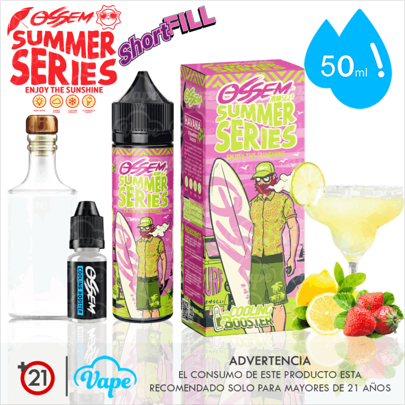 Ossem Summer – Havana Shortfill 50ml