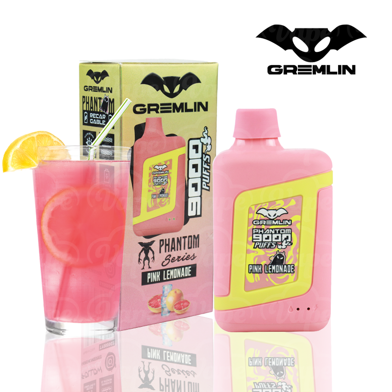 Gremlin Phantom 9000puff/15ml – Pink Lemonade