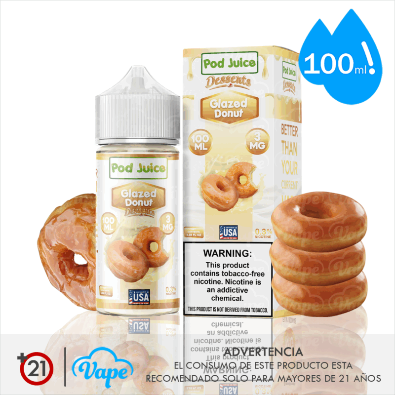 Pod Juice – Glazed Donut 100ml