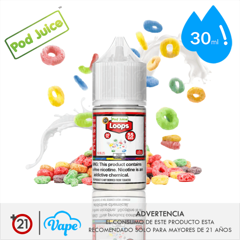 Pod Juice Salt – Loops 30ml