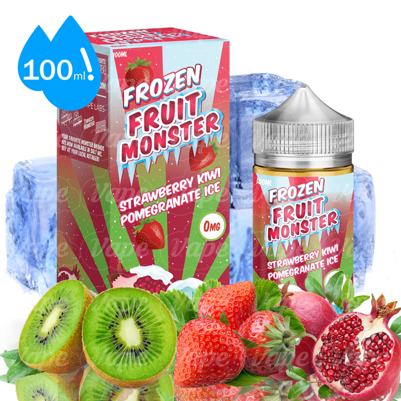 Frozen Fruit Monster – Strawberry Kiwi Pomegranate 100ml