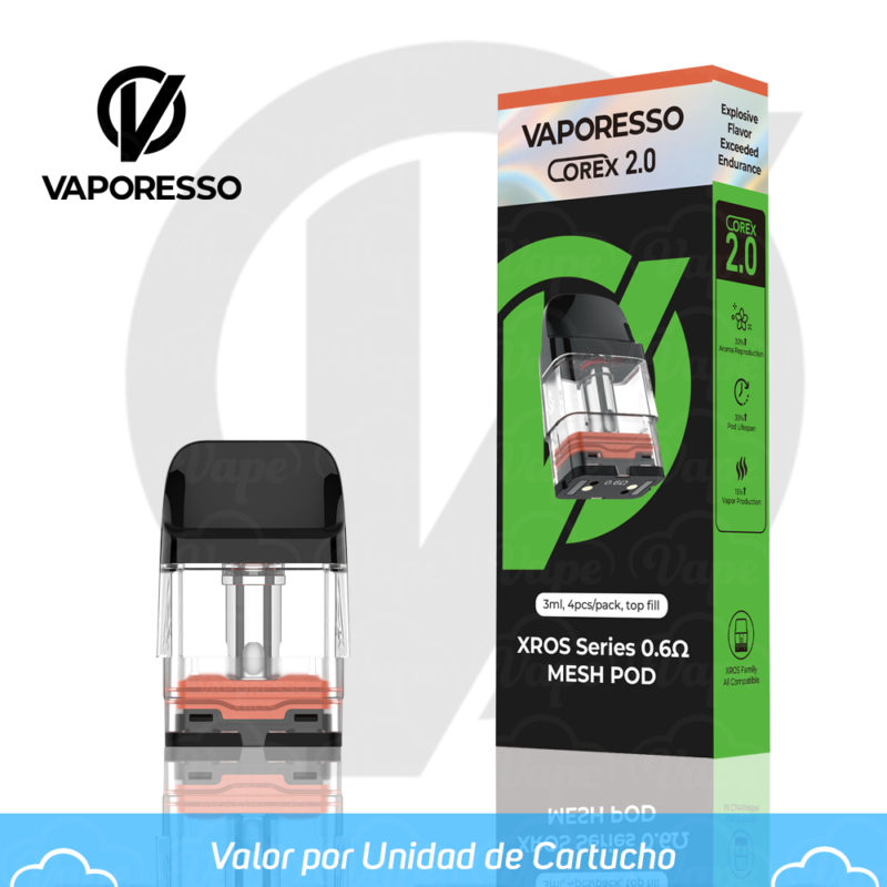 Vaporesso XROS POD Cartucho 3ml