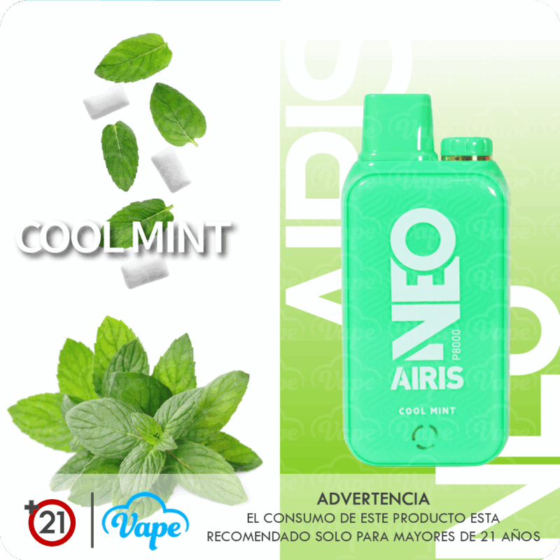 Airis Neo P8000 – Cool Mint 5%