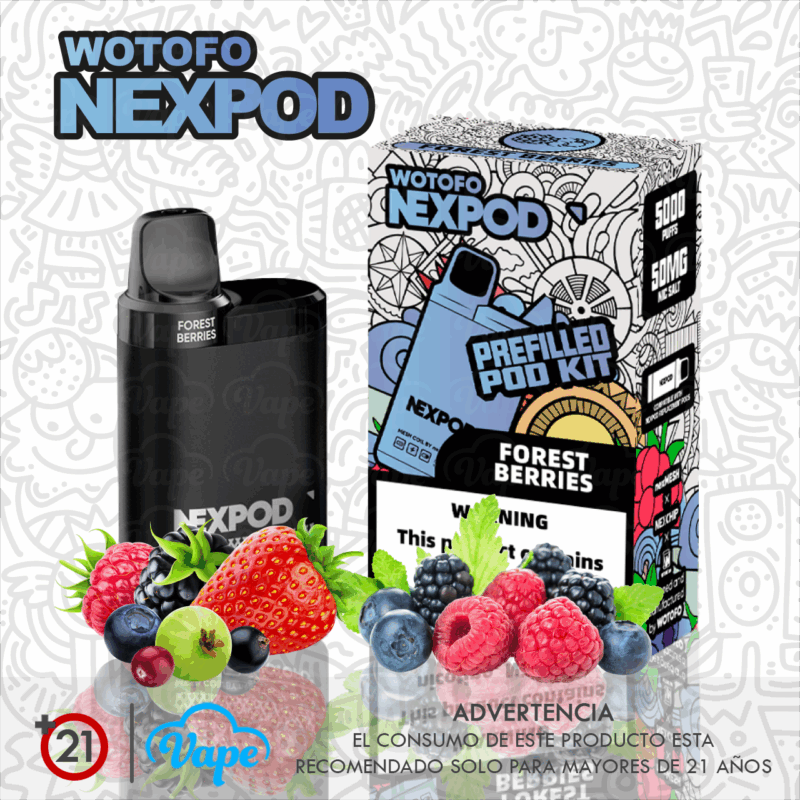 nexPOD Kit Forest Berries 5.0%