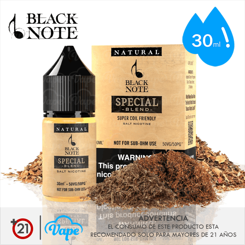 Black Note Salt – Special Blend 30ml