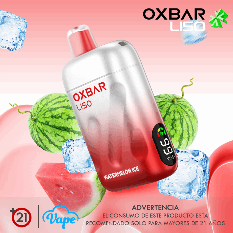 Desechable OXBAR Liso – Watermelon Ice 28000 puff / 50mg