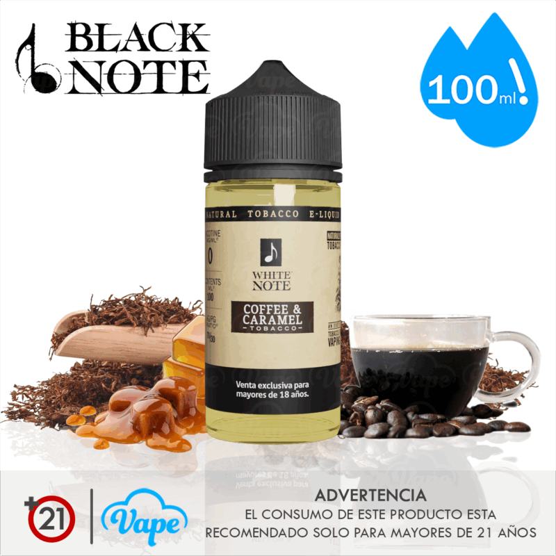 White Note – Coffee & Caramel 100ml