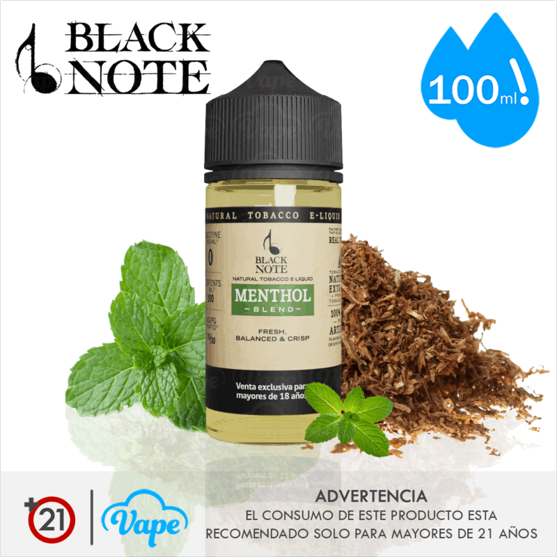 Black Note – Menthol Blend 100ml