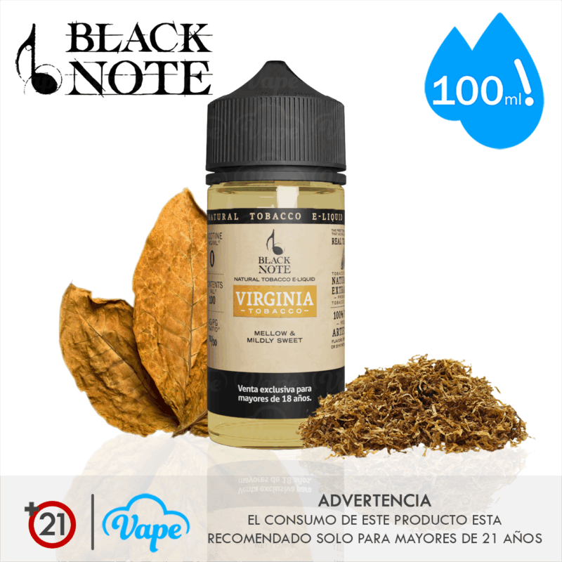 Black Note – Virginia Tobacco 100ml
